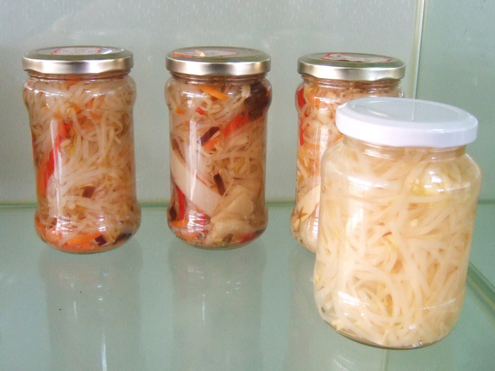 Bean Sprouts-In Glass Jars