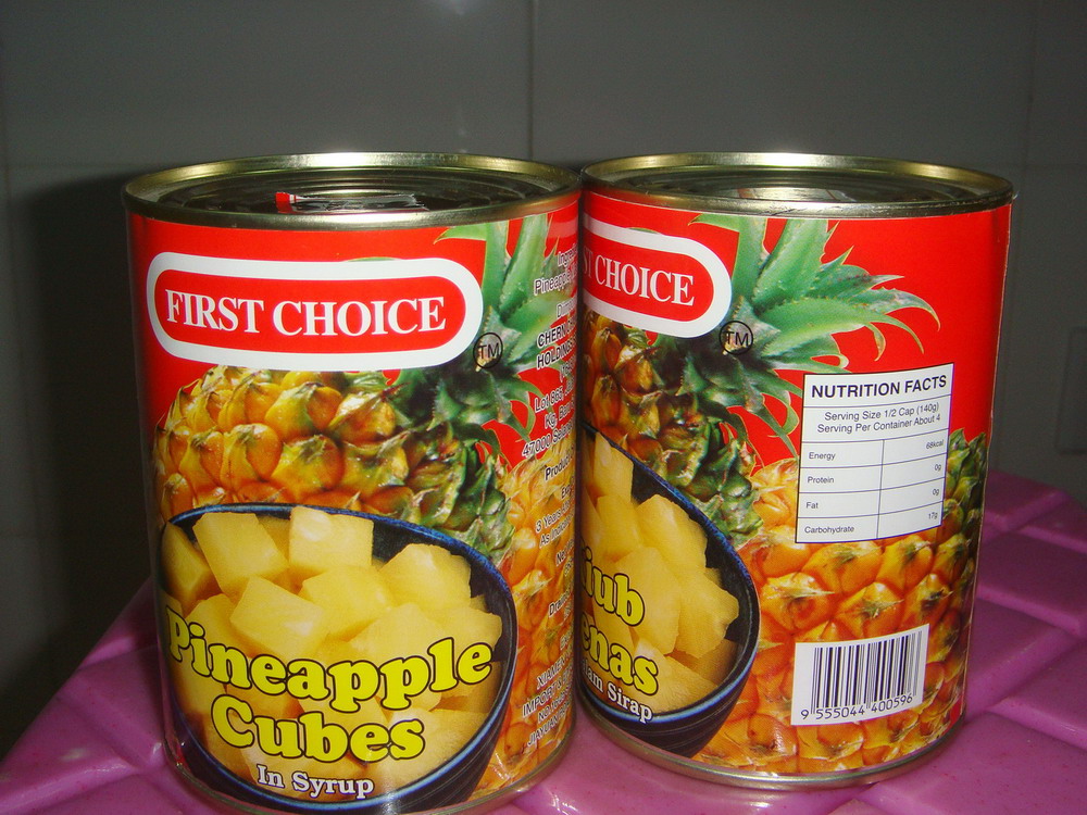 567g-Pineapple Cubes