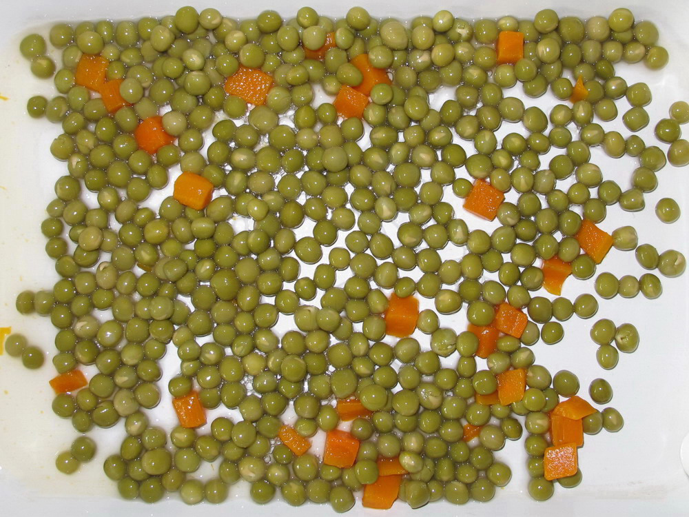 Green Pea+Carrot Dice