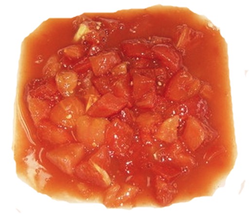 Canned chopped tomato